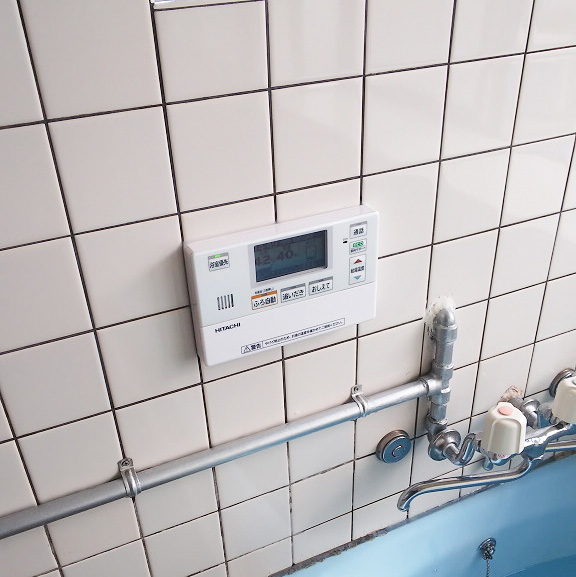 宮崎県児湯郡のO様邸にて、エコキュート設置しました≪ふろリモコン≫
