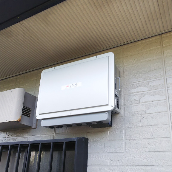 宮﨑県宮崎市のS様邸にて、蓄電池システムを設置しました≪パワコン≫