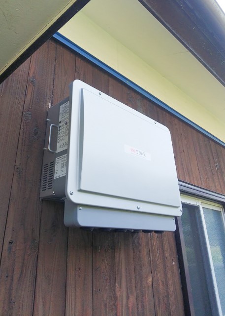 宮崎県日南市のF様邸にて、蓄電システムを設置しました≪パワコン≫