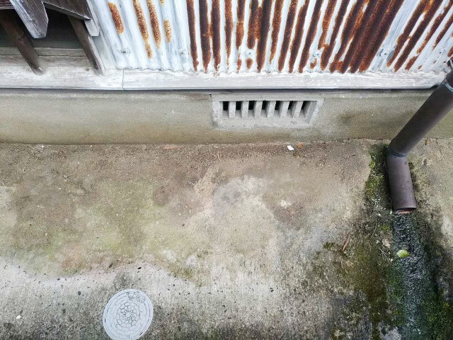 福岡県嘉麻市のN様邸にて、蓄電システムの設置をしました≪施工前≫