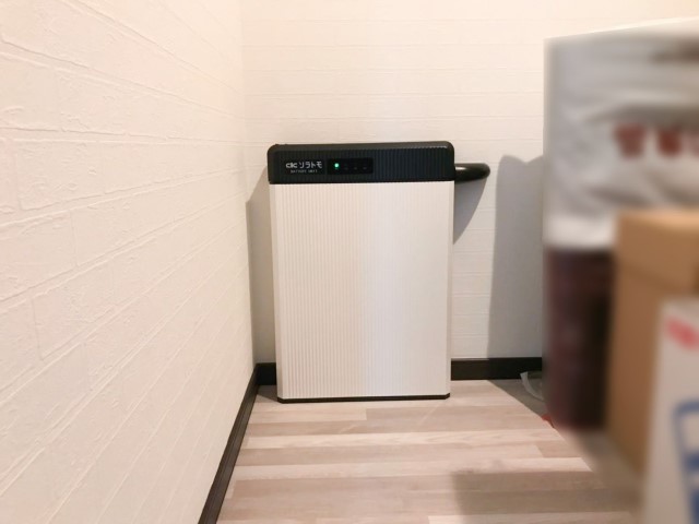 愛知県西春日井郡のS様邸にて、蓄電システムを設置しました≪施工後≫