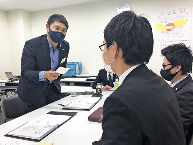 ありがとうの気持ちを伝えます