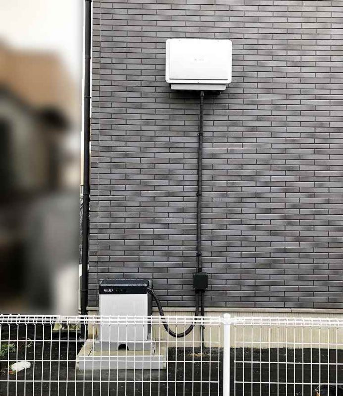 鳥取県のN様邸にて、蓄電システムを設置しました！