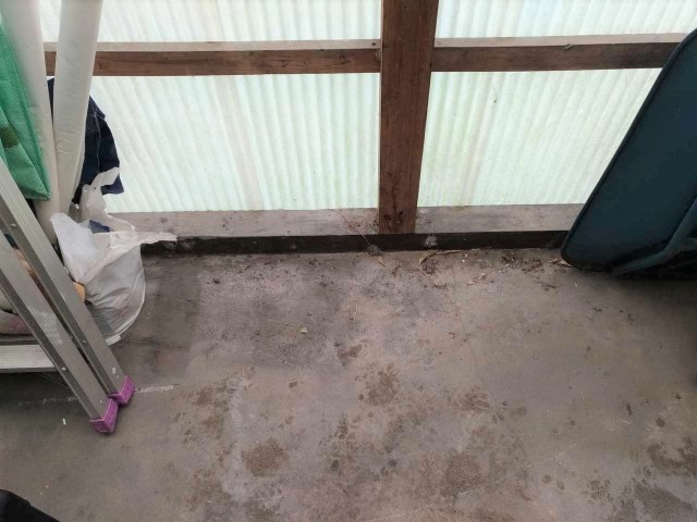 福岡県福津市のN様邸にて、蓄電システムの設置をしました≪施工前≫