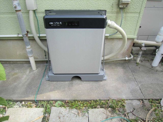 福岡県北九州市のO様邸にて、蓄電システムを設置しました≪施工後≫