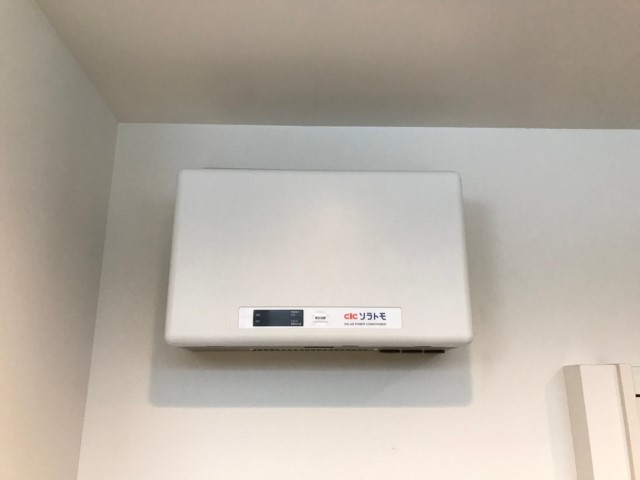 愛知県春日井市のT様邸にて、太陽光発電システムを設置しました≪パワコン≫