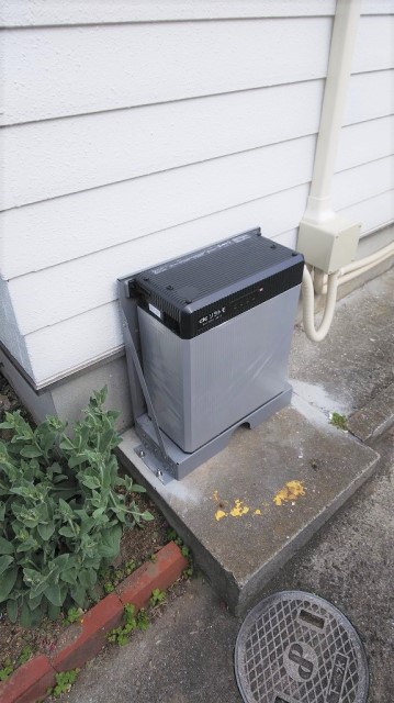 熊本県天草市のM様邸にて、蓄電システムを設置しました≪本体≫
