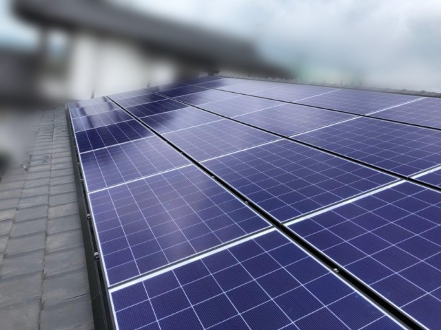 福岡県直方市のK様邸にて、太陽光システムを設置しました！