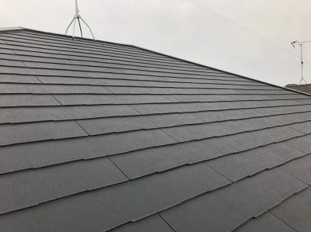 福岡県筑後市のK様邸にて、太陽光発電システムを設置しました。