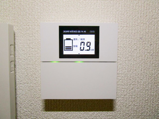 福岡県北九州市のI様邸にて、蓄電システムの設置をしました≪リモコン≫