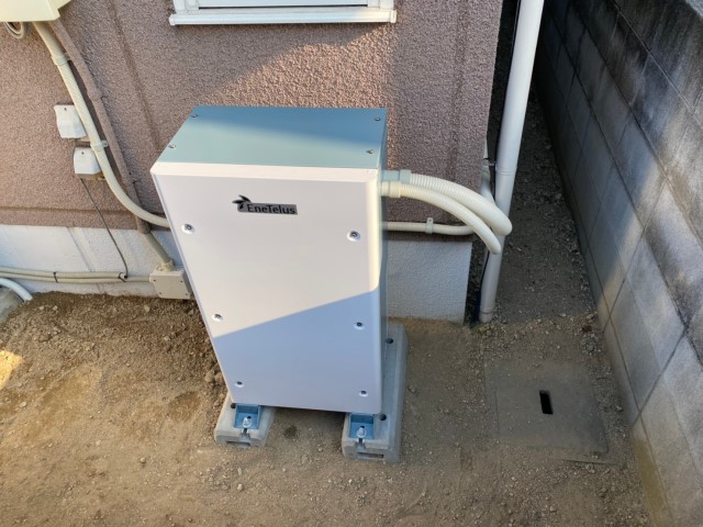 岡山県岡山市のY様邸にて、蓄電システムの設置をしました≪蓄電池≫
