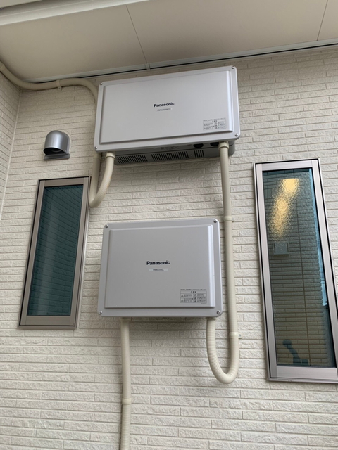 岐阜県本巣市のI様邸にて、太陽光発電システムを設置しました≪パワコン≫