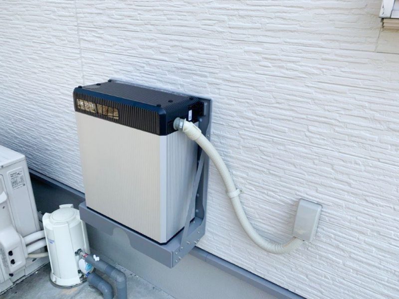 福岡県鞍手郡のH様邸にて、蓄電システムを設置しました≪施工後≫