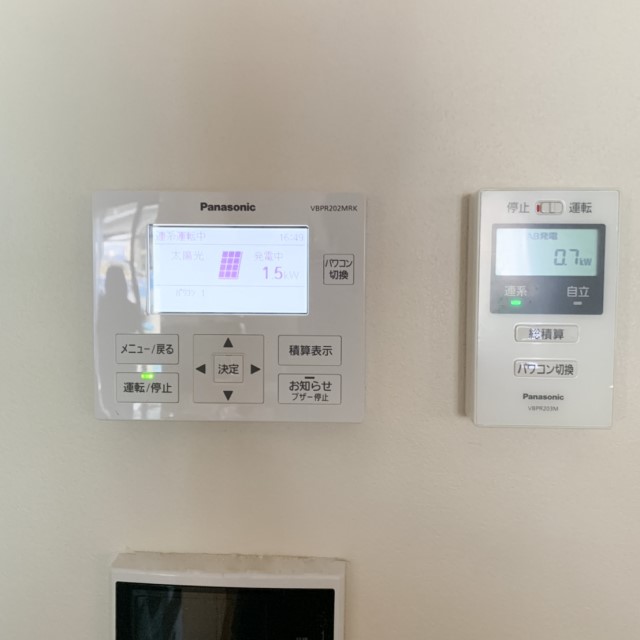 岐阜県大垣市のF様邸にて、太陽光発電システムを設置しました≪モニタ≫