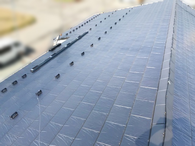 石川県加賀市のF様邸にて、太陽光発電システムを設置しました≪施工前≫