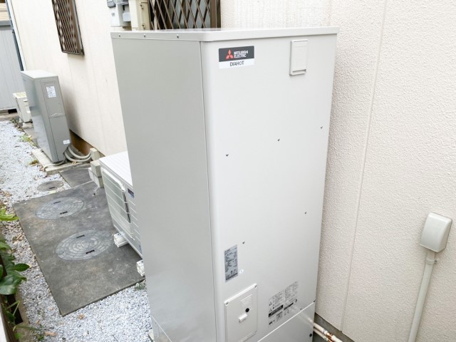 福岡県田川市のG様邸にて、エコキュートを設置しました≪貯湯ユニット≫