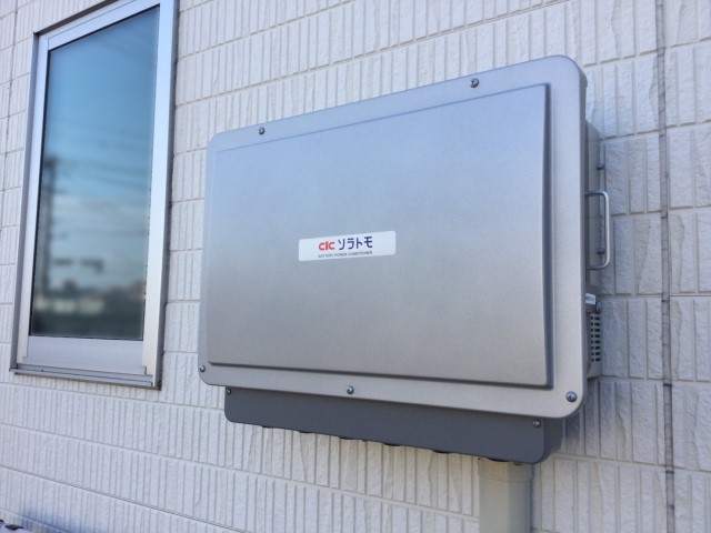 岡山県倉敷市のU様邸にて、蓄電システムを設置しました≪パワコン≫