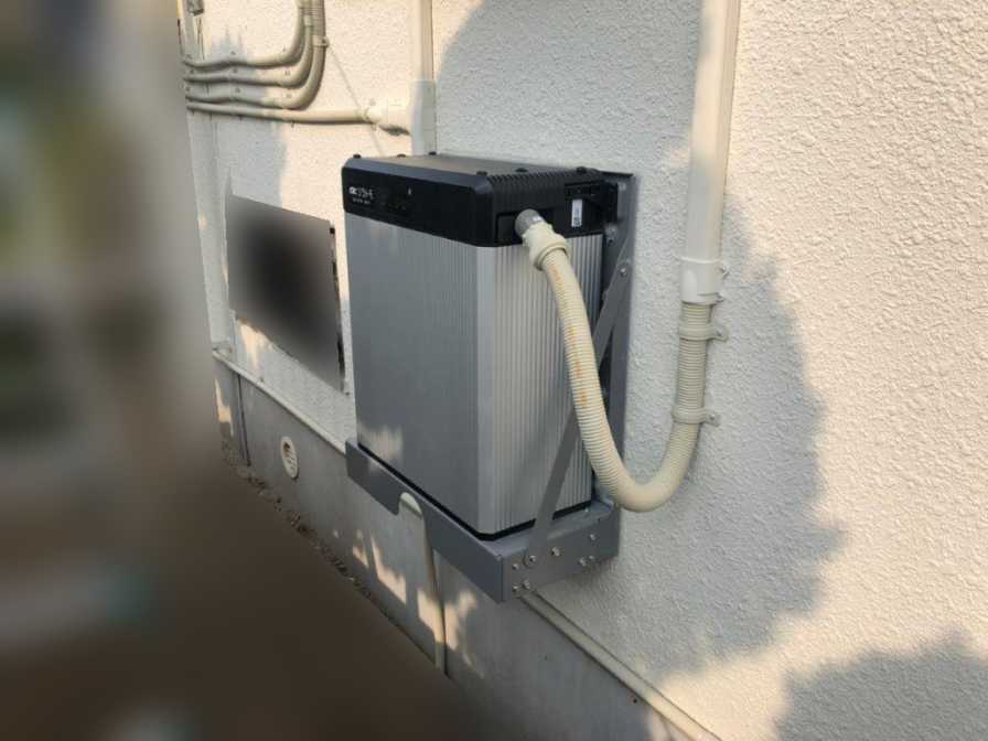 福岡県糸島市のM様邸にて、蓄電システムを設置させていただきました！
