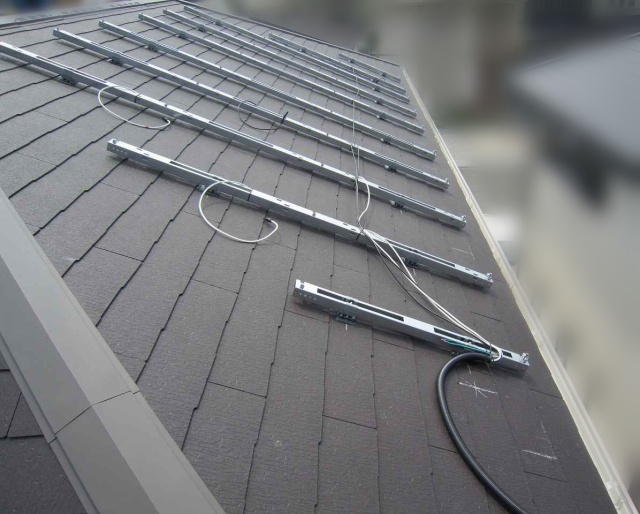 福岡県北九州市のU様邸にて、太陽光発電システムを設置しました！