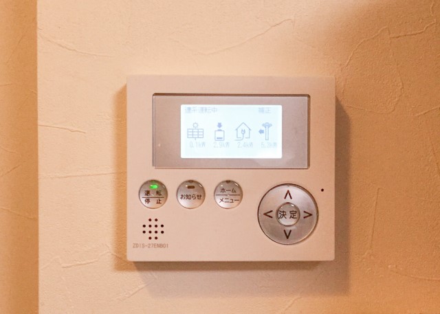 岡山県玉野市のT様邸にて、蓄電システムを設置しました≪リモコン≫