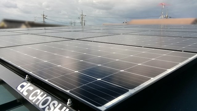 岡山県岡山市のF様邸にて、太陽光発電システムを設置しました≪施工後≫