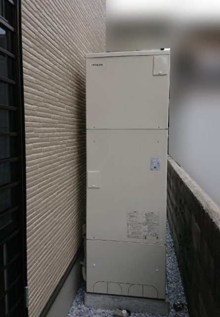 福岡県のＭ様邸にて、エコキュートを設置しました！