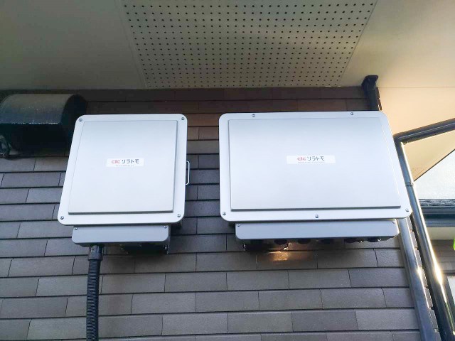 E様邸にて、蓄電システムを設置しました≪パワコン≫