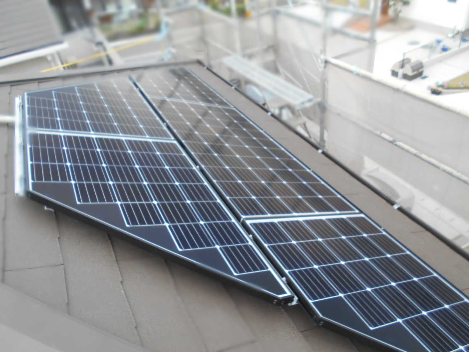 福岡県飯塚市K様邸にて、太陽光発電システムを設置しました！