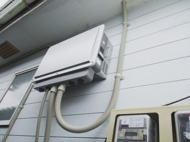 福岡県柳川市のK様邸にて、蓄電システムを設置しました≪パワコン≫