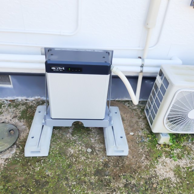 岡山県真庭市のY様邸にて、蓄電システムを設置しました≪蓄電池≫