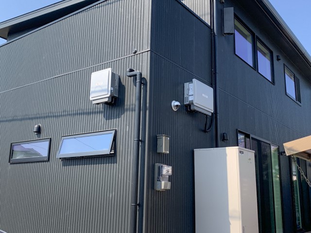 N様邸にて、蓄電システムを設置しました≪パワコン≫
