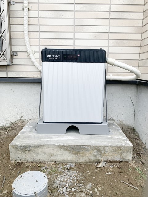 K様邸にて、蓄電システムを設置しました！