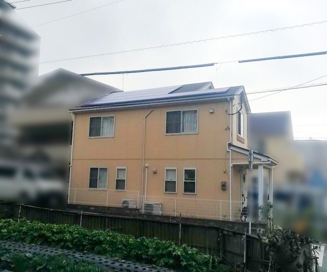 福岡県のA様邸にて、蓄電システムを設置しました！