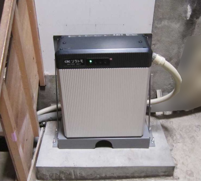 佐賀県のF様邸にて、蓄電システムを設置致しました！