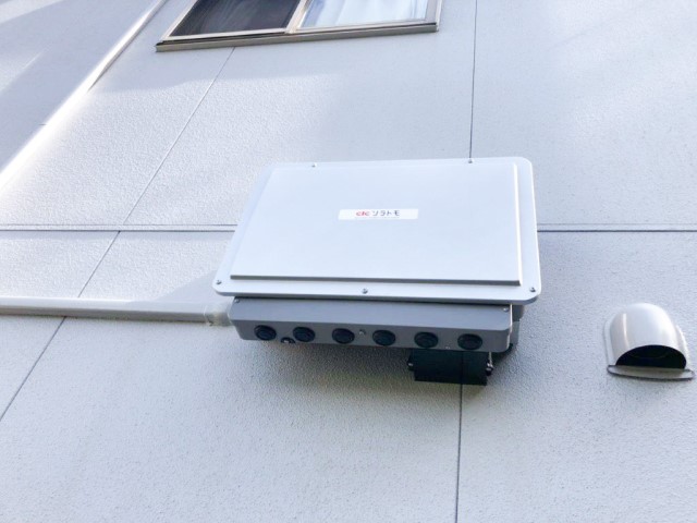 山口県のT様邸にて、蓄電システムを設置しました≪パワコン≫