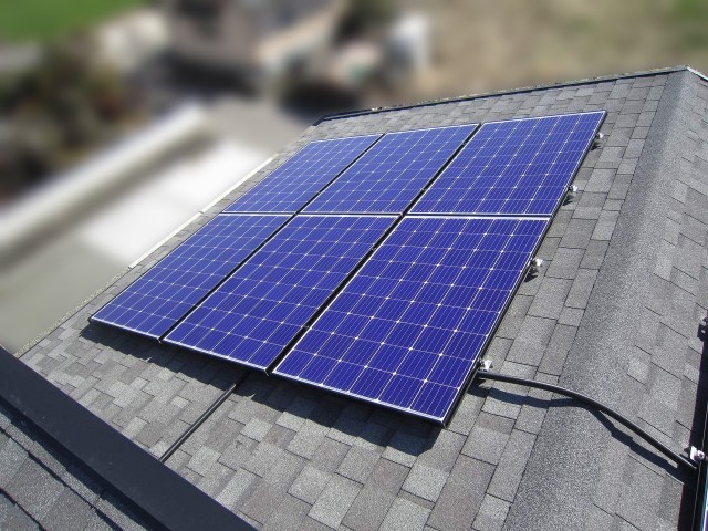 佐賀県のG様邸にて、太陽光発電システムの設置をしました≪施工後≫