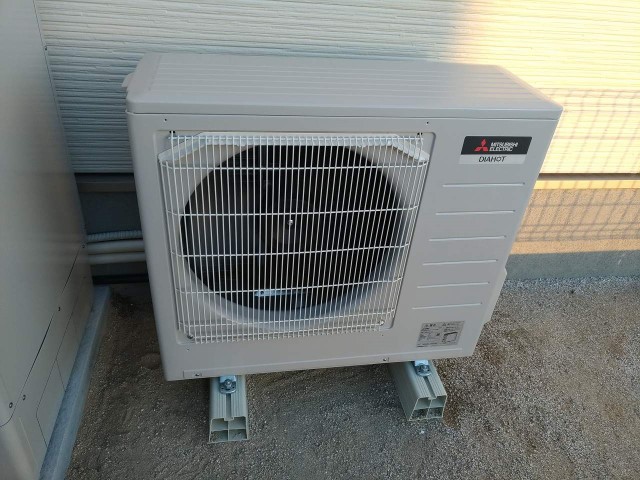 福岡県のT様邸にて、オール電化を設置しました≪ヒートポンプユニット≫
