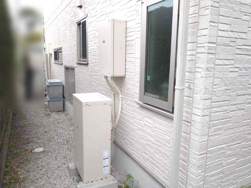 宮崎県のN様邸にて、蓄電システムを設置しました！