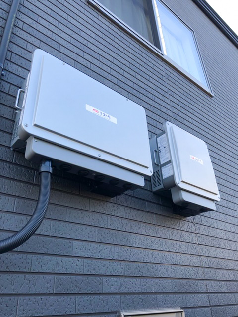 愛知県あま市のY様邸にて、太陽光発電システムを設置しました≪外観≫