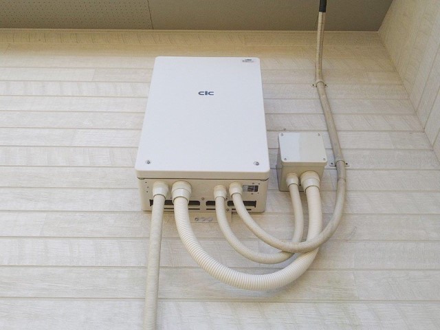 鹿児島県のM様邸にて、蓄電システムを設置しました≪パワコン≫