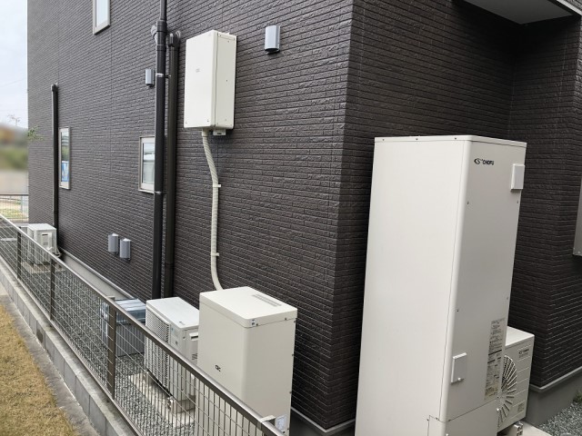 鹿児島県のN様邸にて、蓄電システムを設置しました≪屋外機器≫