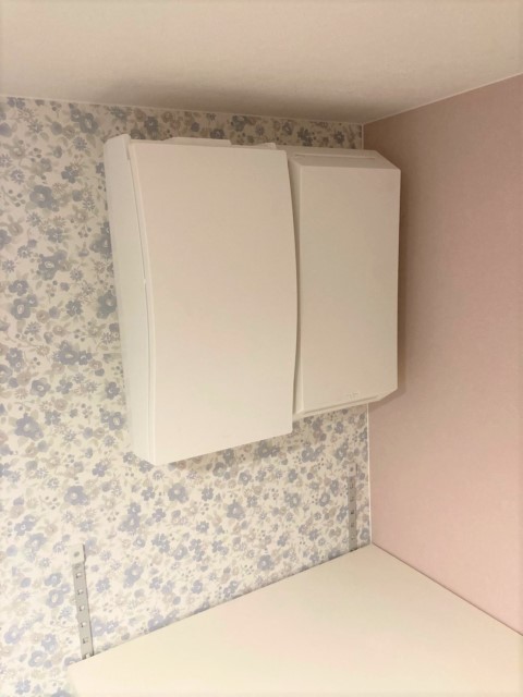 山口県のN様邸にて、蓄電システムを設置しました≪分電盤≫
