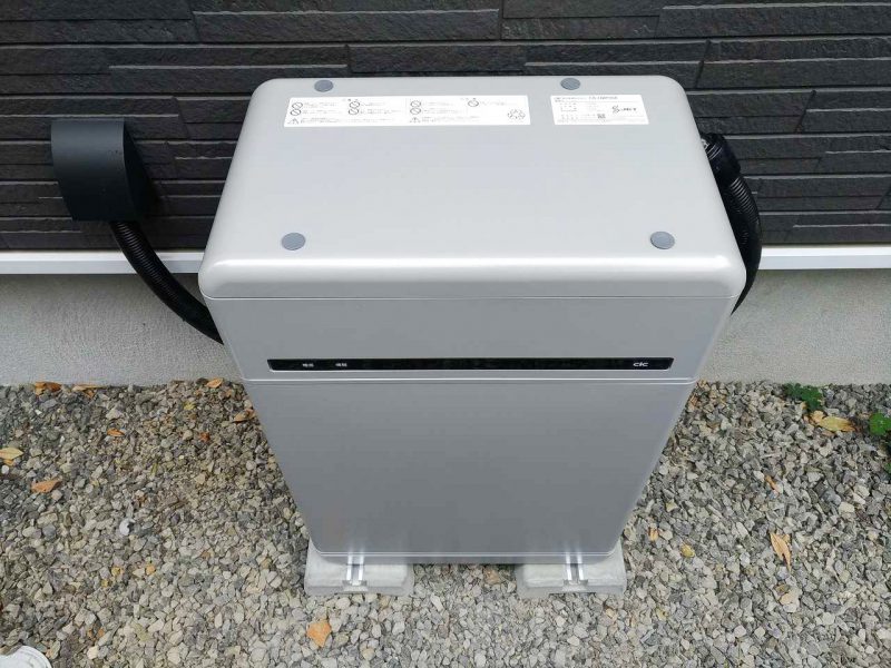 長崎県のK様邸にて、蓄電システムを設置しました！