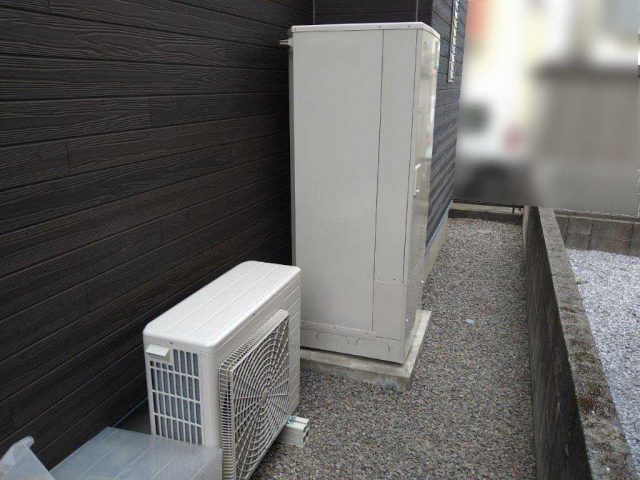宮崎県のM様邸にて、エコキュートの設置しました！