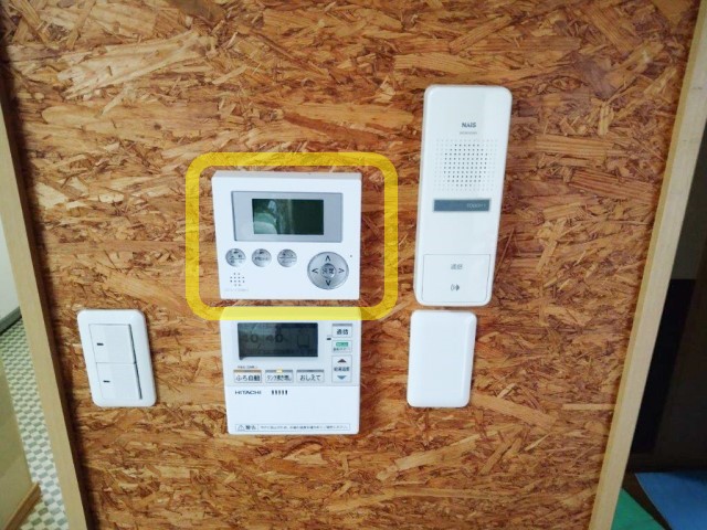 宮崎県のK様邸にて、蓄電システムを設置しました≪表示ユニット≫