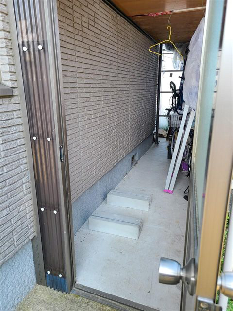 島根県のA様邸にて、蓄電システムを設置しました≪施工前≫