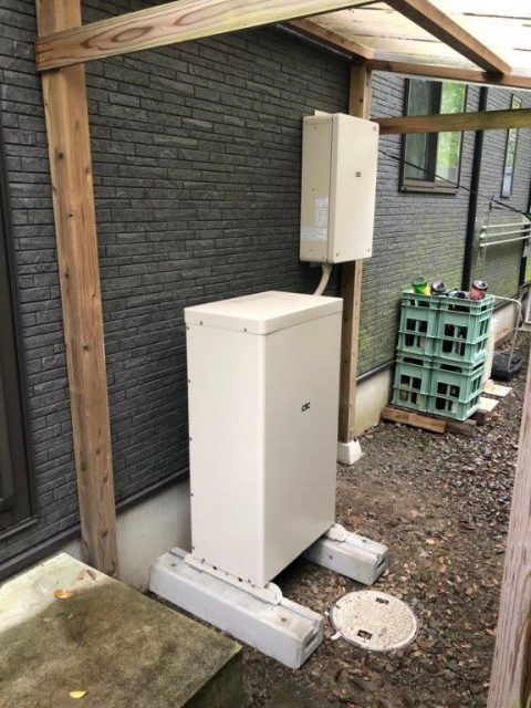 宮崎県のF様邸にて、蓄電システムを設置しました！≪蓄電池≫