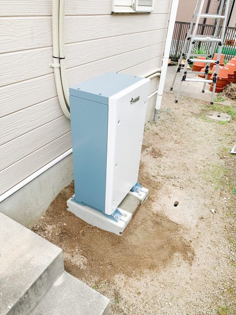 鳥取県のI様邸にて、蓄電システムを設置しました！