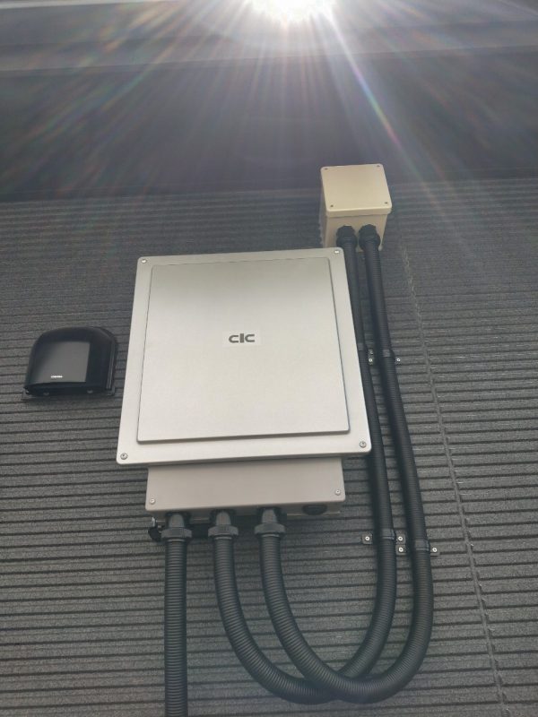 山口県のN様邸にて、蓄電システムを設置しました！≪パワーコンディショナ≫