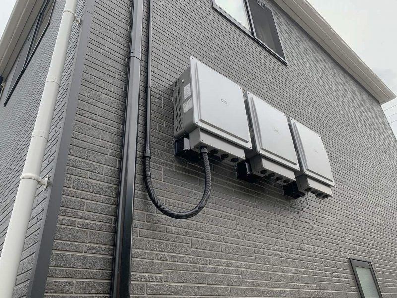 福岡県のK様邸にて、蓄電システムを設置しました！